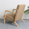 Sesselbezug FINKA beige dickes Velours