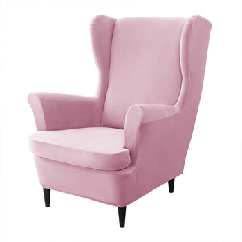 Bezug für Ohrensessel VELVET DICK Rosa