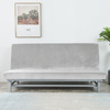 Velvet Bezug Für Schlafsofa Hellgrau