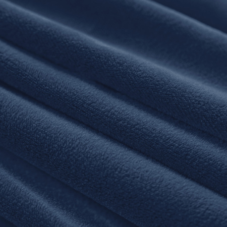 STUHLHUSSE für GROSSE SKANDINAVISCHE SCHALESTÜHLE VELOURS MARINEBLAU