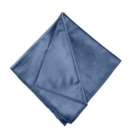 VELOURS-SERVIETTEN 10 Stück 45x45 cm – KÜHLES BLAU