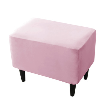 Veloursbezug Für Fußbank, Pouf, Rosa