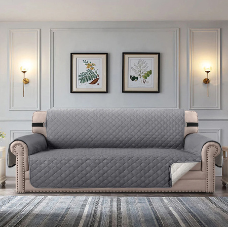 Gesteppten Schutzbezüge, Überwürfe für 3-Sitzer Sofas.