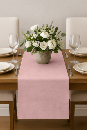 ELOURS Tischläufer ROSA 40x275 cm