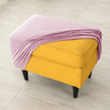 Veloursbezug Für Fußbank, Pouf, Rosa