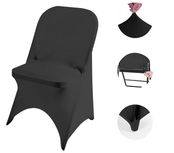 HUSSE Banketthusse WEISS für KLAPPSTUHL CATERING Kommunion