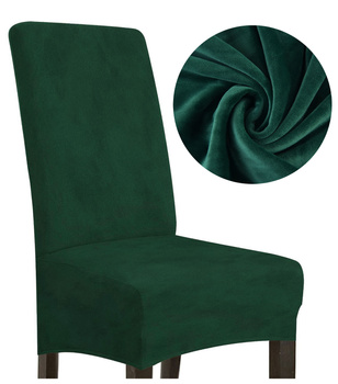 DICKER, DUNKELGRÜN  VELOURS BEZUG FÜR GROßEN STUHL (Größe L)