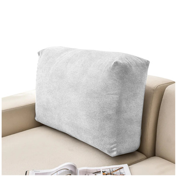 DER KISSENBEZUG FÜR DAS SOFA HELLGRAU