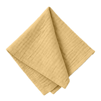Beige Musselin-Servietten 45x45 cm