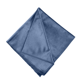 VELOURS-SERVIETTEN 10 Stück 45x45 cm – KÜHLES BLAU