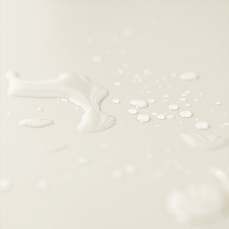 BEZUG FÜR STÜHLE AUS KUNSTLEDER CREME ECRU L