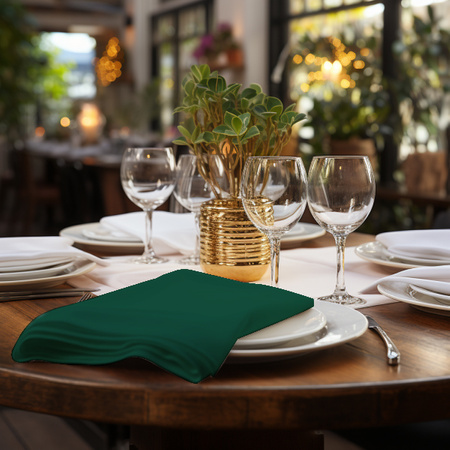 Dunkelgrün Servietten 50x50 cm