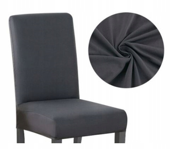 Standard-Stuhlbezug ELASTIK DUNKELGRAU