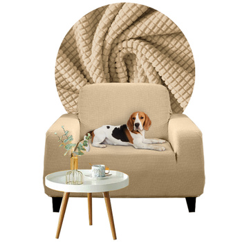 Bezug für ein Sofa, 1-sitzer-Sofa, 90-140 cm lang CAPPUCCINO