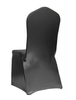 Bankett-Stuhlhussen, elastisch, premium, SCHWARZ
