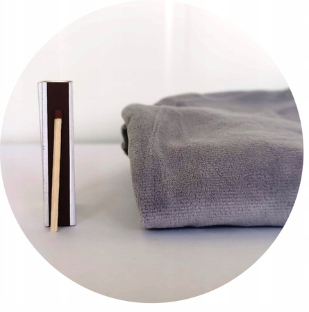 STUHLHUSSE JACQUARD – STRUKTURSTOFF MIT STREIFEN – BRAUN