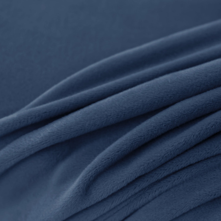 Veloursbezug Für Fußbank, Pouf, Marineblau