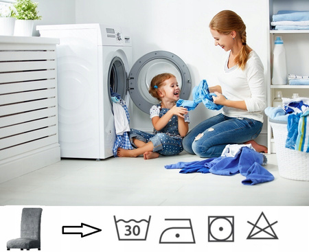 BEZUG FÜR STÜHLE AUS KUNSTLEDER BRAUN XXL