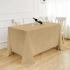 MATTER VELOUR Tischdecke cappuccino, quadratisch 230x230cm
