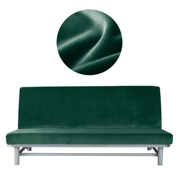 Velvet Bezug Für Schlafsofa Dunkelgrun