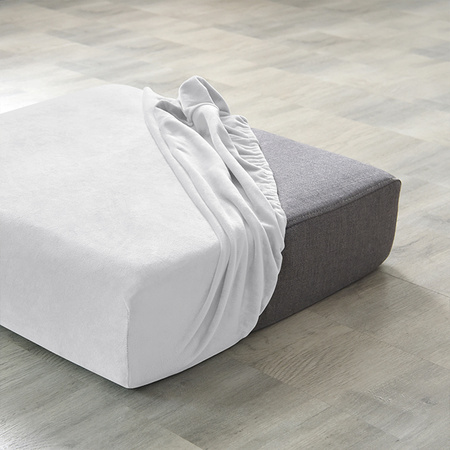 Sofa sitzkissenbezug, Velours, Hellgrau