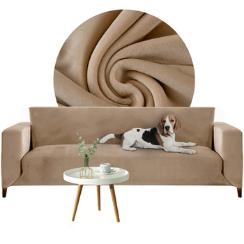 Bezug für ein Sofa, 2-sitzer-Sofa, 145-185 cm lang CAPPUCCINO