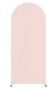 Bezug für Ballonbogen – Metallgestell Fotowand 1x2m – Rosa