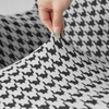 SESSELBEZUG für OHRSESSEL, Jacquard, Hahnentritt