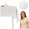 wHITE Tischtuch Tisch 140x240cm