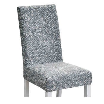 Stuhlbezüge mit Muster hellem grauem