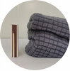 BEZUG für SCHRÄGES XXL STUHL JACQUARD ECRU
