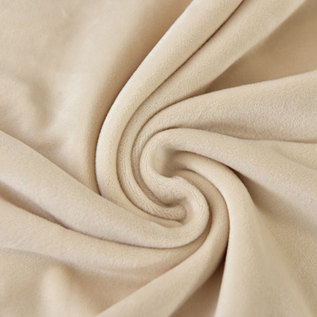 Stuhlbezug dickes Velours creme weiß Größe. L LARGE HIGH BACK 70cm