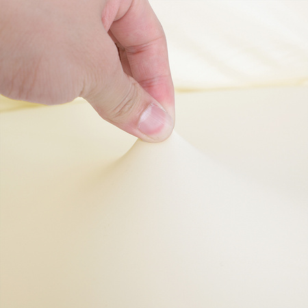 BEZUG FÜR STÜHLE AUS KUNSTLEDER CREME ECRU XXL